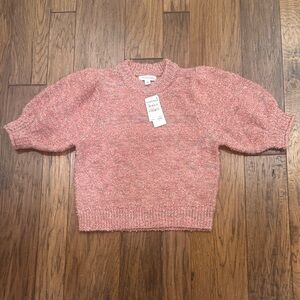 Treasure & Bond Coral Crew Neck Sweater